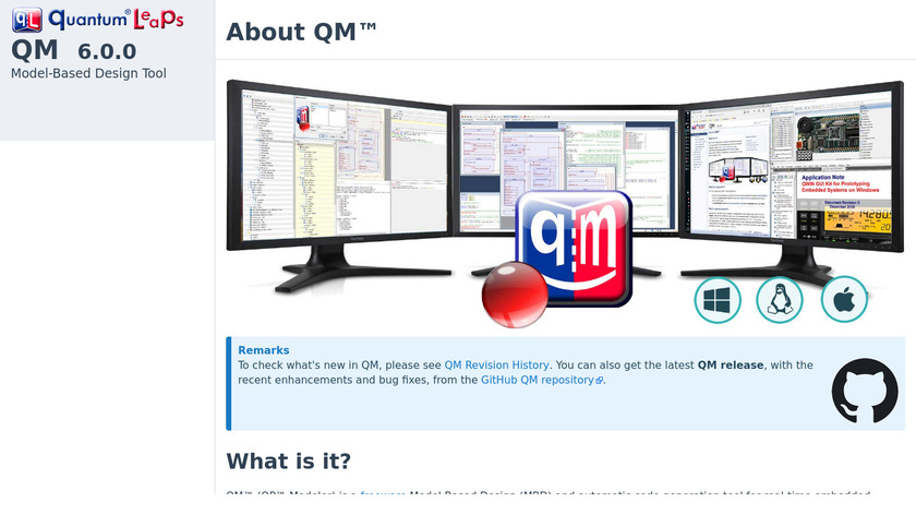 QP Modeler Landing Page