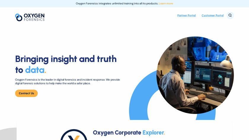 Oxygen Forensic Suite Landing Page