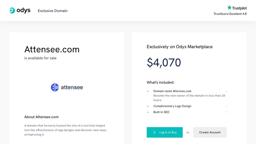 Attensee Landing Page