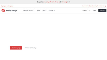 OSM Tasking Manager image