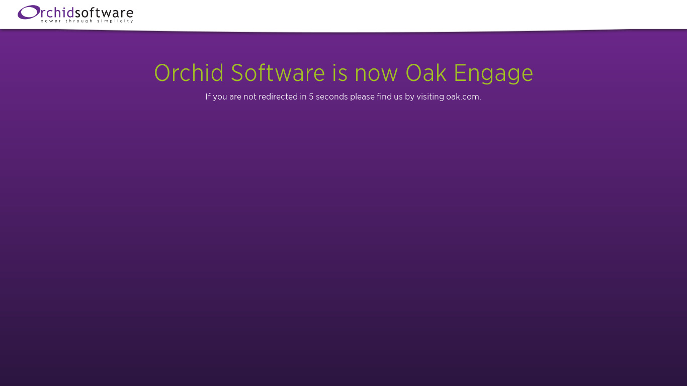 Orchidnet Landing page