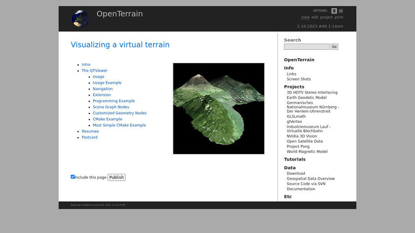 QTViewer Landing Page