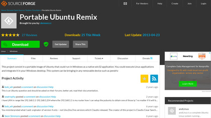 Portable Ubuntu Remix image