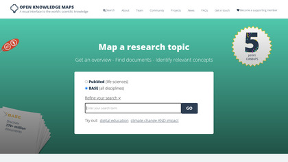 Open Knowledge Maps image