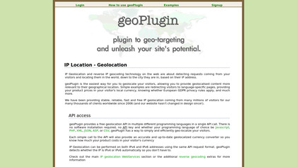 geoPlugin image