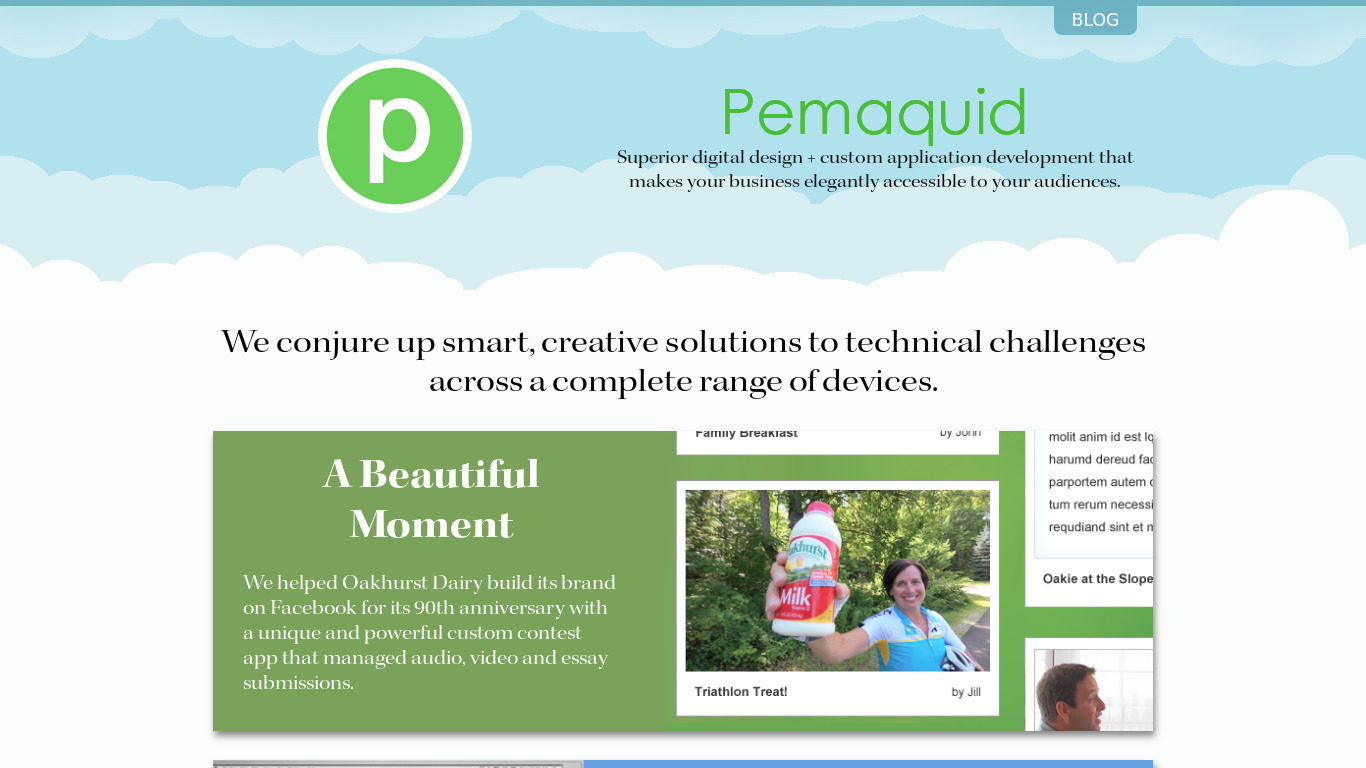 Pemaquid Landing page