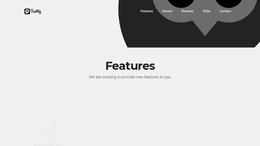 Twitly Landing Page