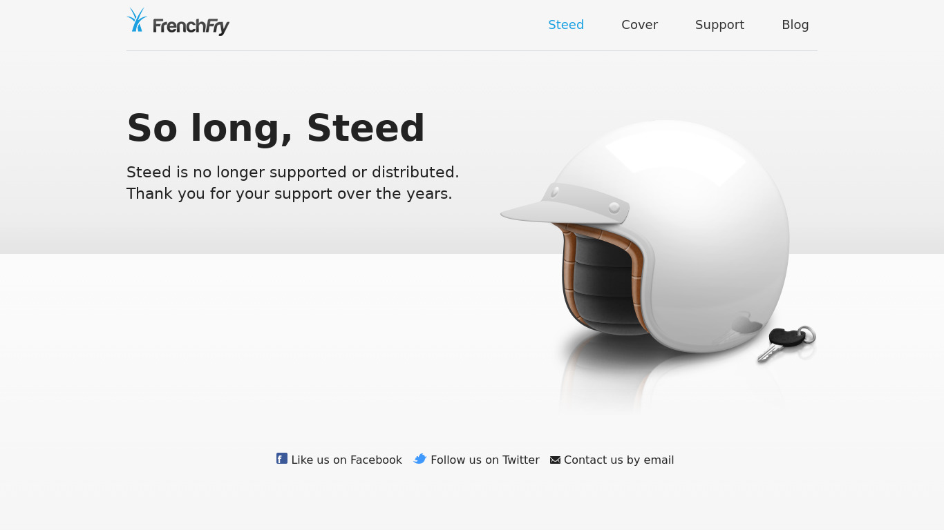 Steed Landing page