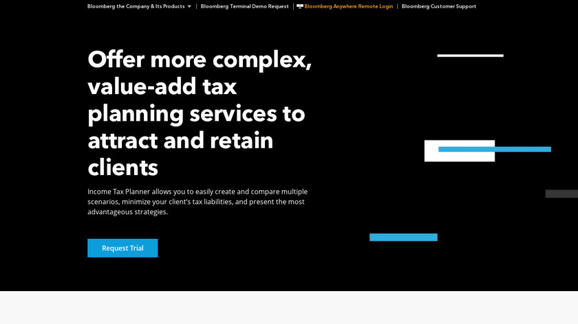 Income Tax Planner Landing Page