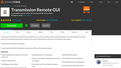 Transmission Remote GUI image