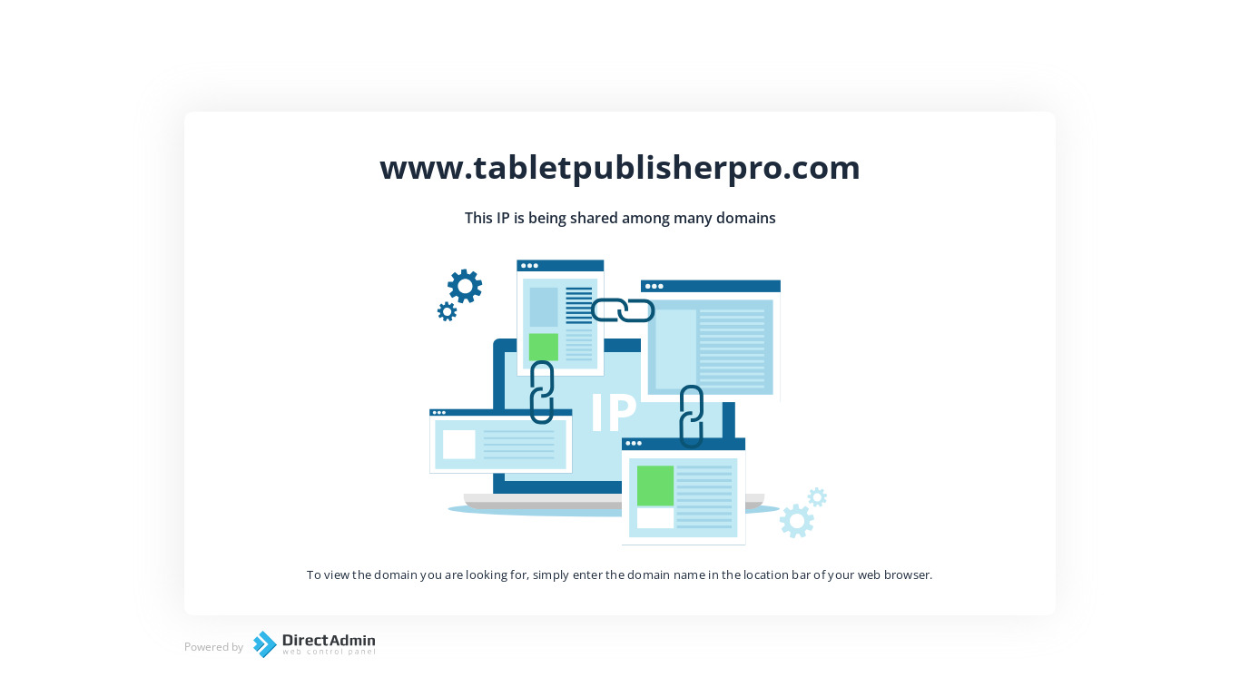 Tablet Publisher Pro Landing page