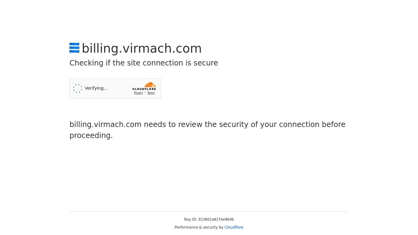 VirMach Landing page