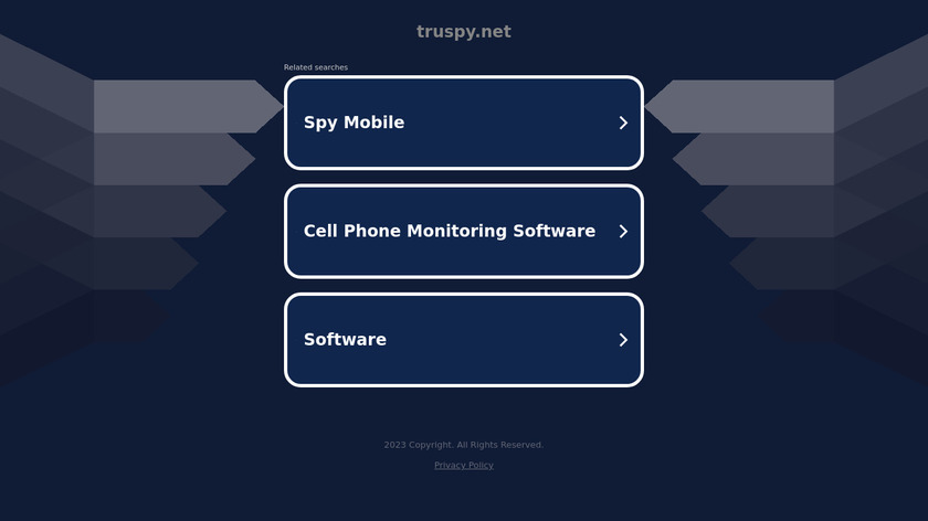 TruSpy Landing Page
