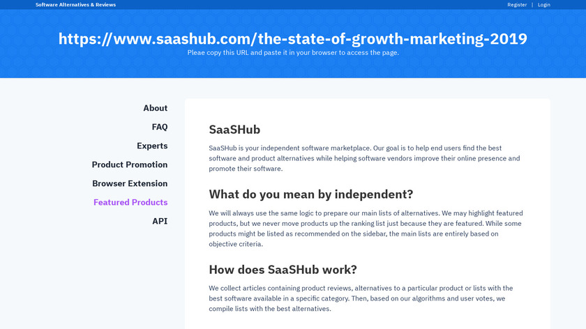 The State of Growth Marketing Landing Page