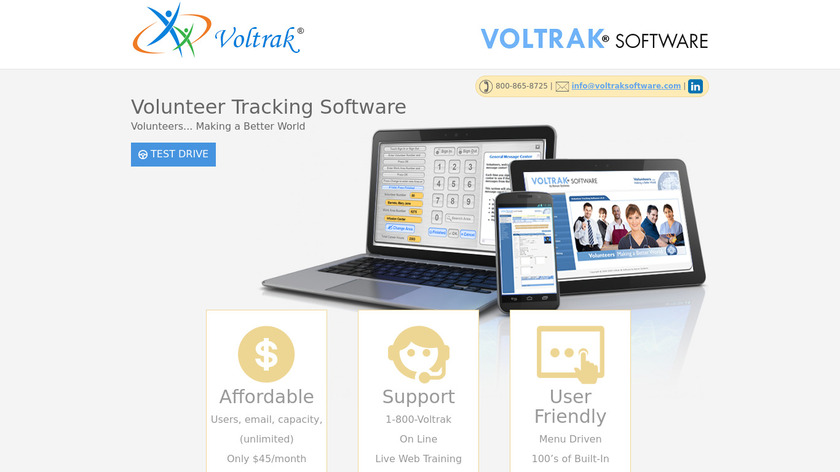 VoltrakWeb Landing Page