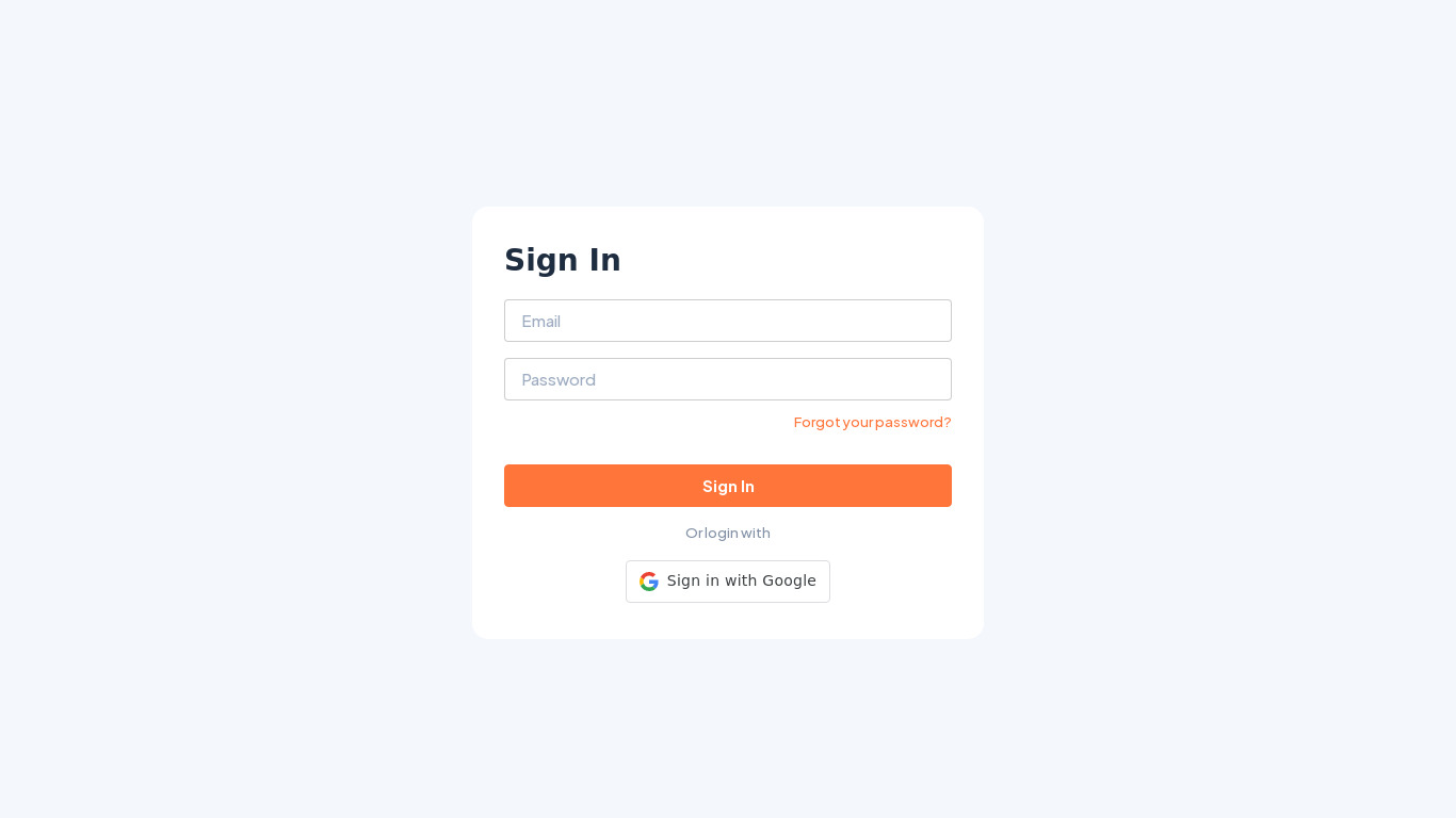 YouCruit Landing page