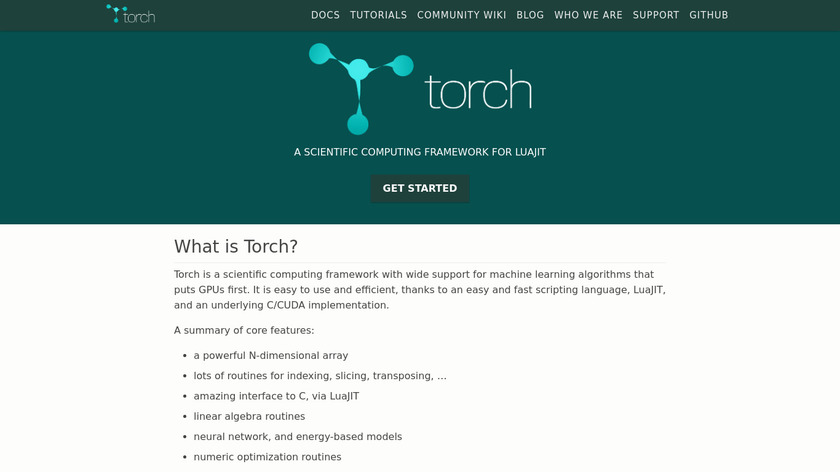 Torch AI Landing Page