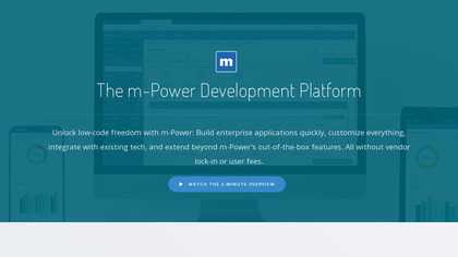The m-Power Development Platform screenshot