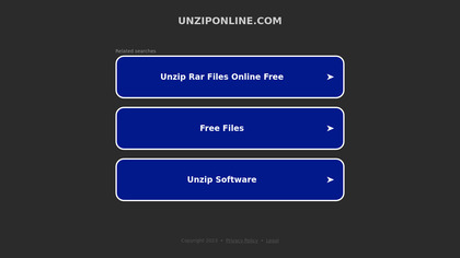 Unzip Online image