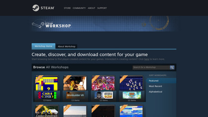 Steam Workshop screenshot
