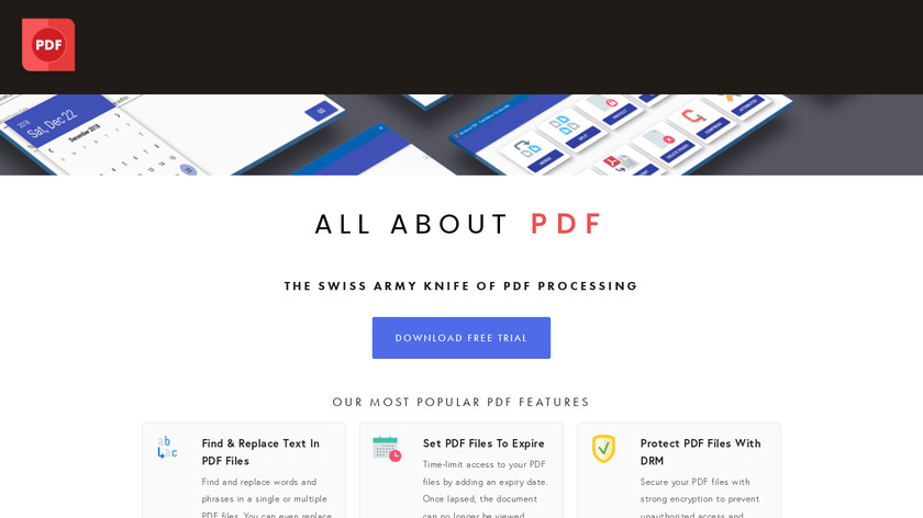 All-About-PDF Landing Page
