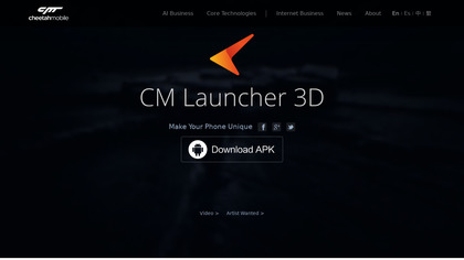 CM Launcher 3D image