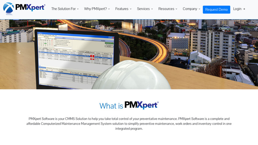 PMXpert Landing Page