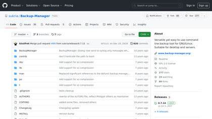 Backup Manager image