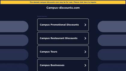Campus Discounts image