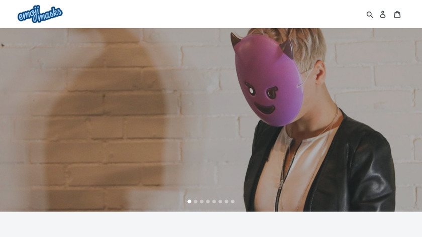 Emoji Masks Landing Page