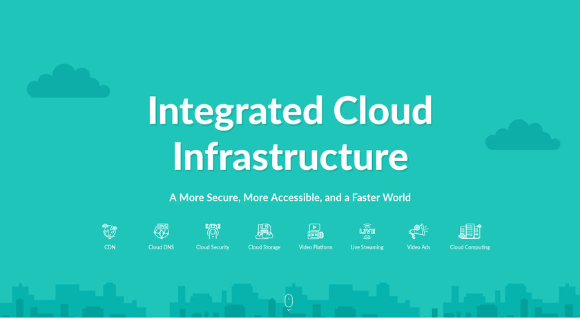 ArvanCloud Landing Page