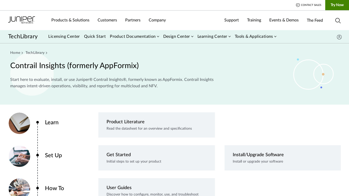 AppFormix Landing page