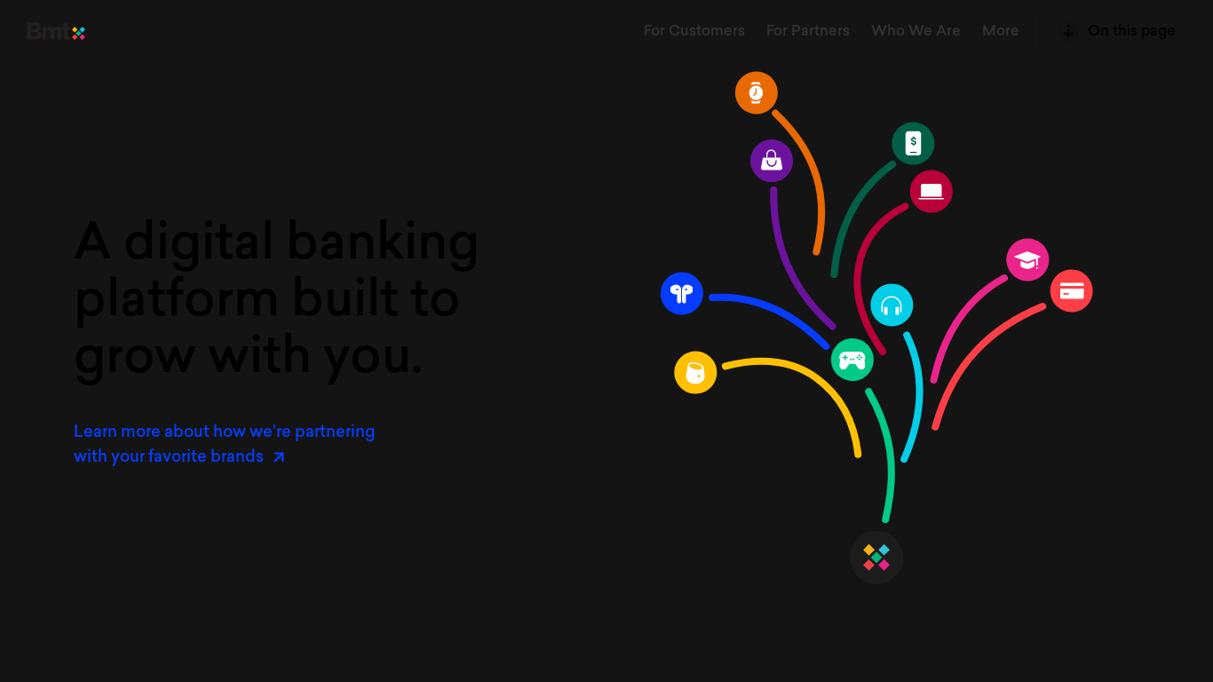 BankMobile Landing page