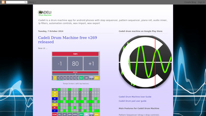 Cadeli Drum Machine image