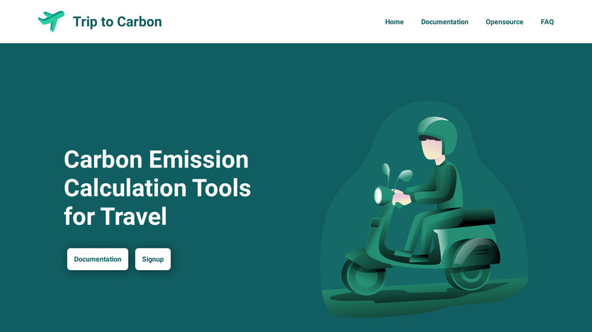 Trip to Carbon Landing Page