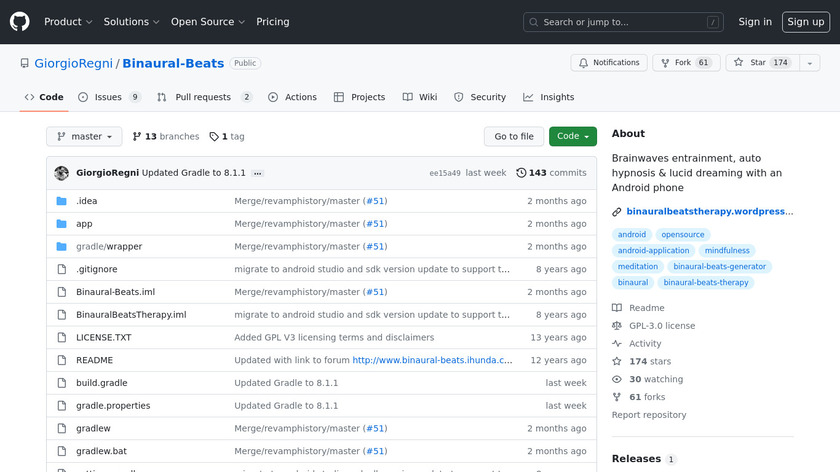 Binaural Beats Therapy Landing Page