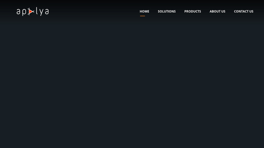 Apalya TV Landing Page