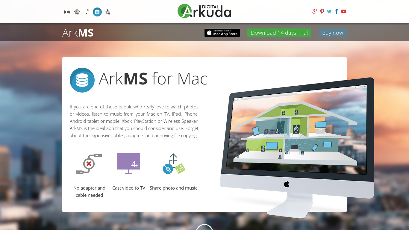 ArkMS Landing page