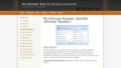 AutoMz Ultimate Tweaker image