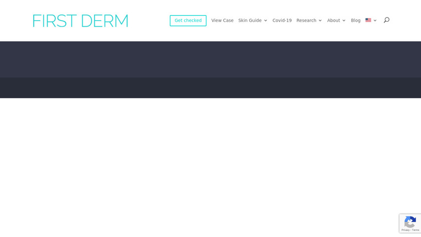 First Derm Landing Page