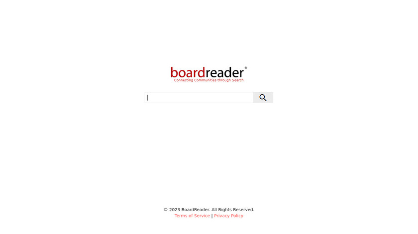 Boardreader Landing Page