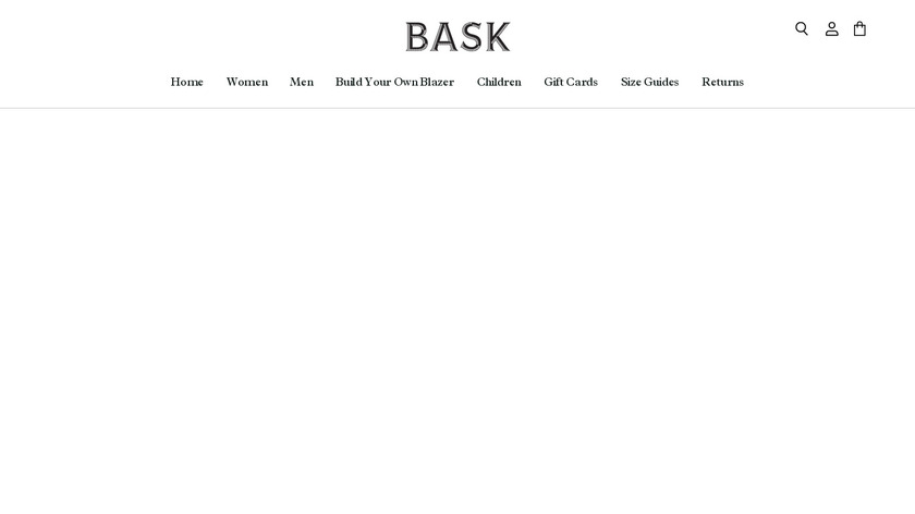 Toweling Blazers by BASK Landing Page
