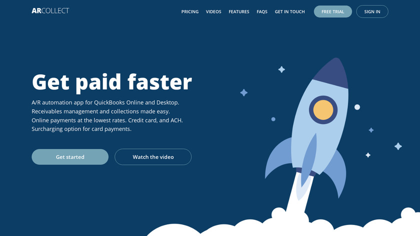 ARCollect Landing Page