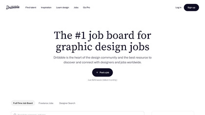 Dribbble Jobs image