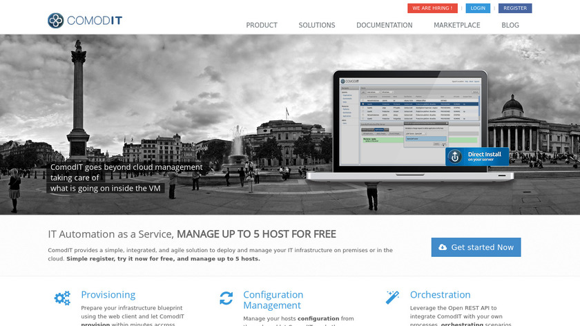 ComodIT Landing Page