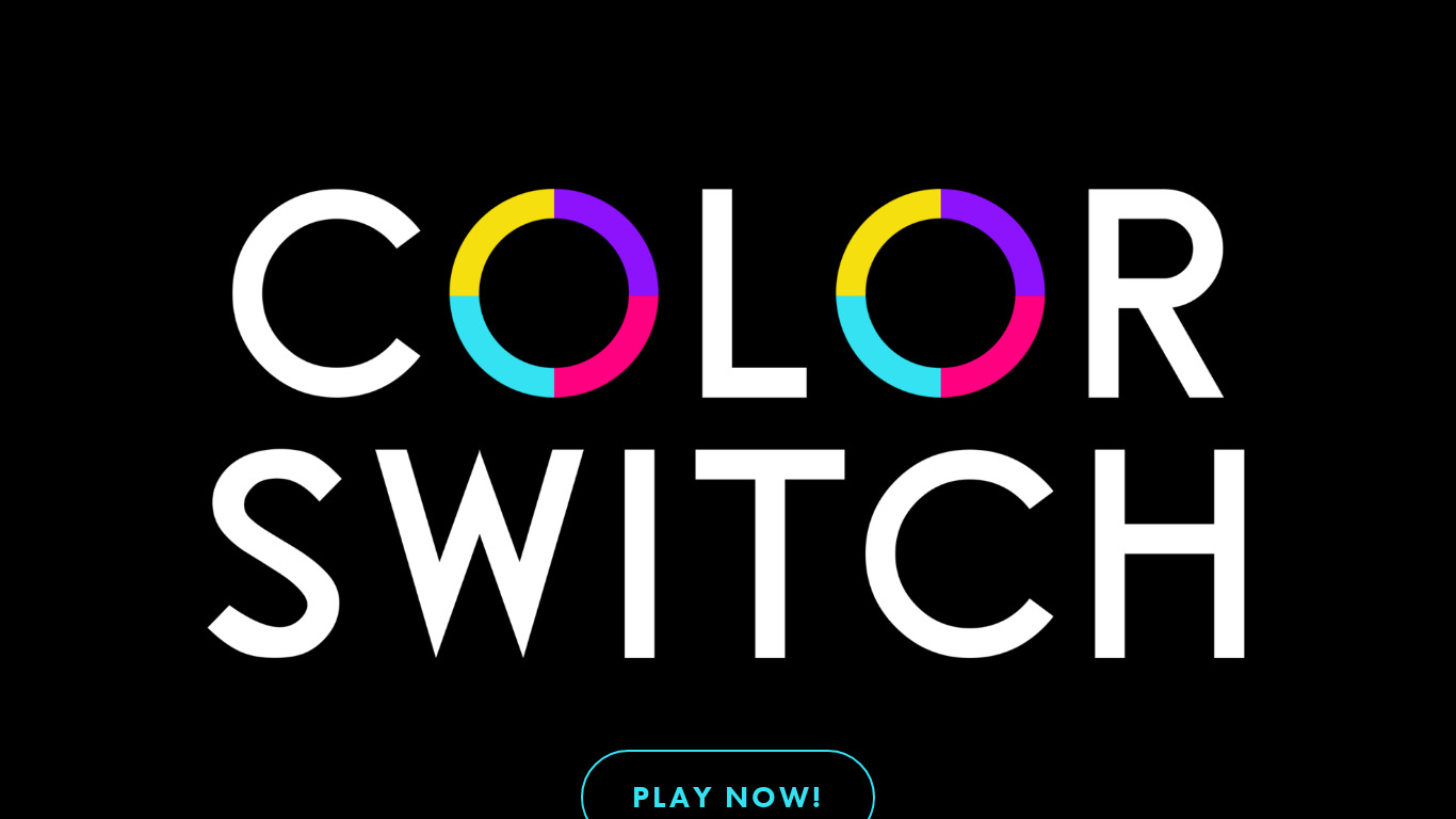 Color Switch Landing page