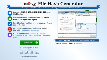 File Hash Generator image
