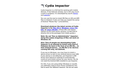 Cydia Impactor image