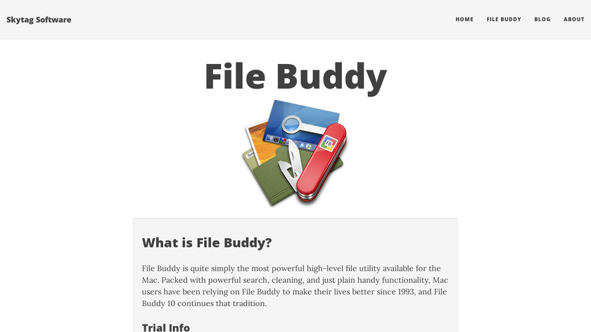 File buddy Landing Page