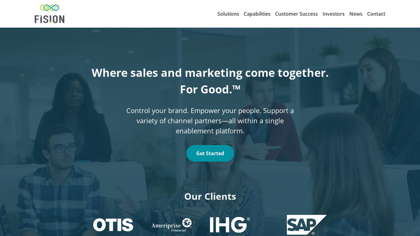 Fision Landing Page
